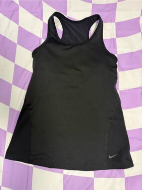 Nike Dri-FIT Black Racerback Training Tank Women’s Size M